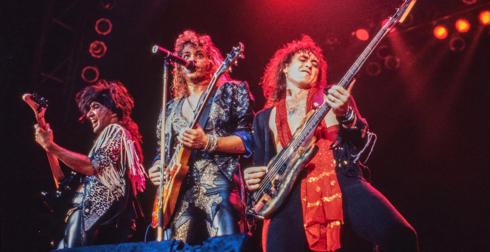 Y&T playing live together in the '80s