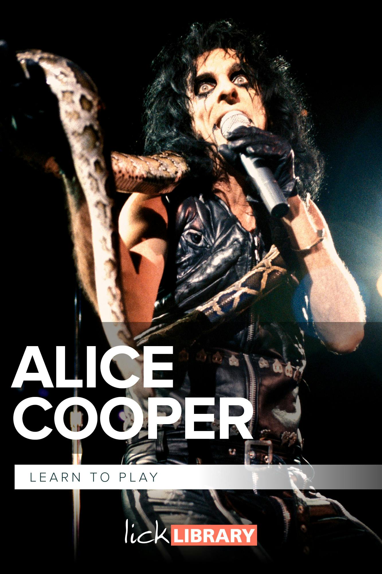 Learn To Play Alice Cooper