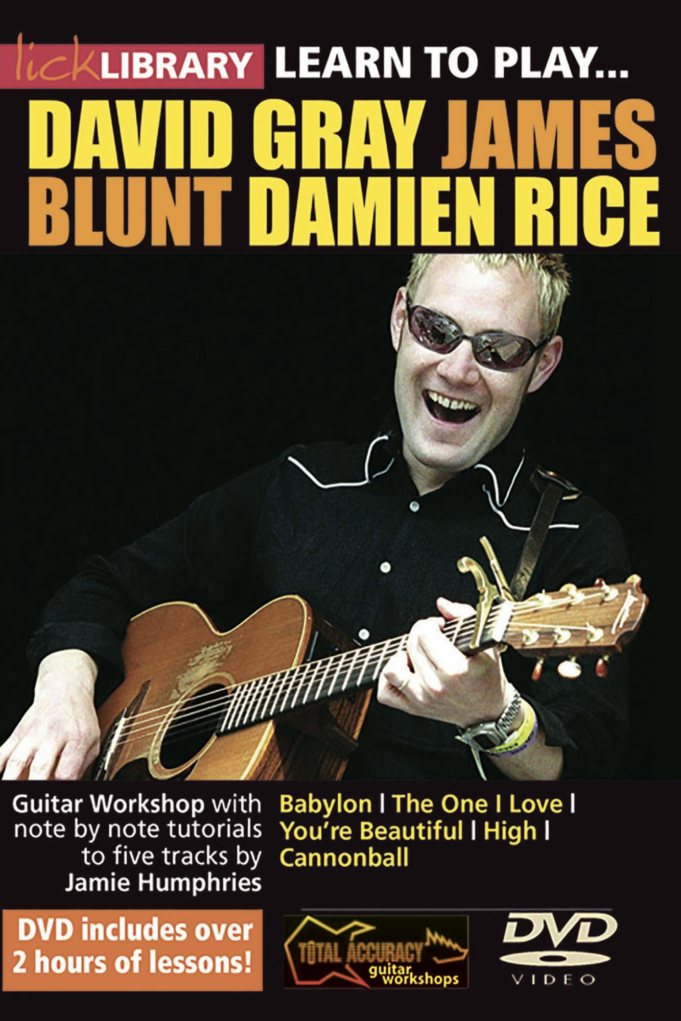 Learn To Play David Gray, James Blunt & Damien Rice