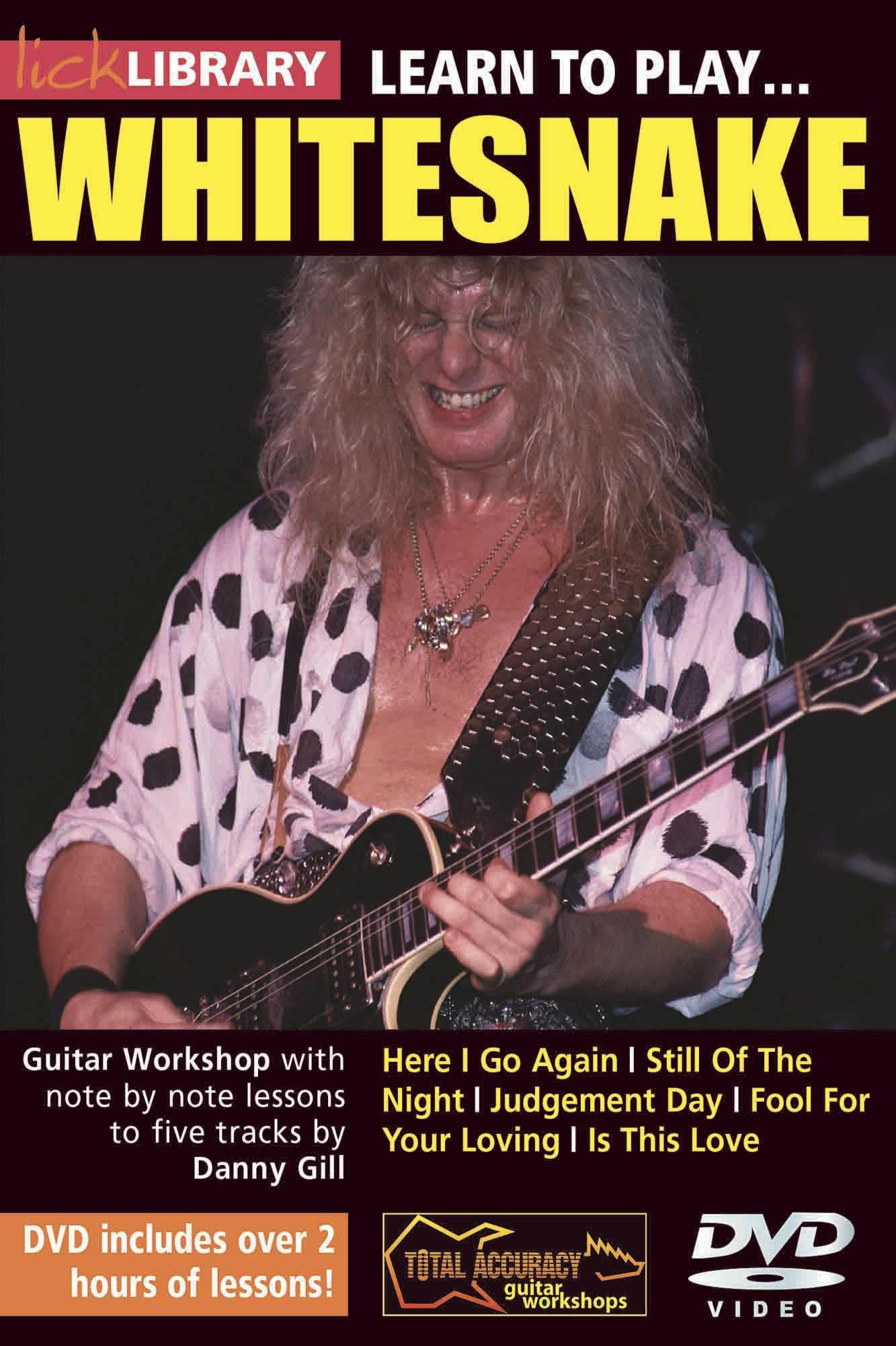 Learn To Play Whitesnake