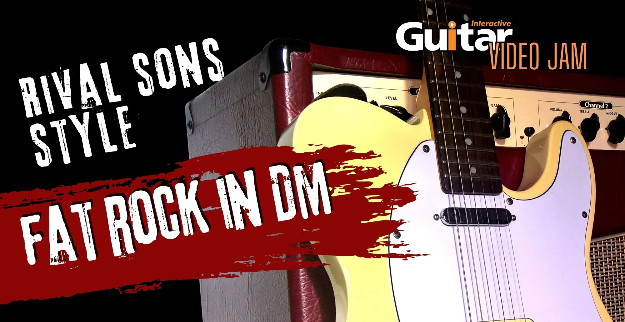 Rival Sons Style Fat Rock in D Minor - Video Jam