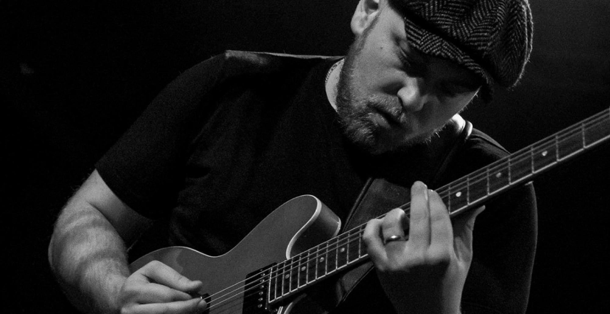 Guitarist and song writer, Dan Le Gresely